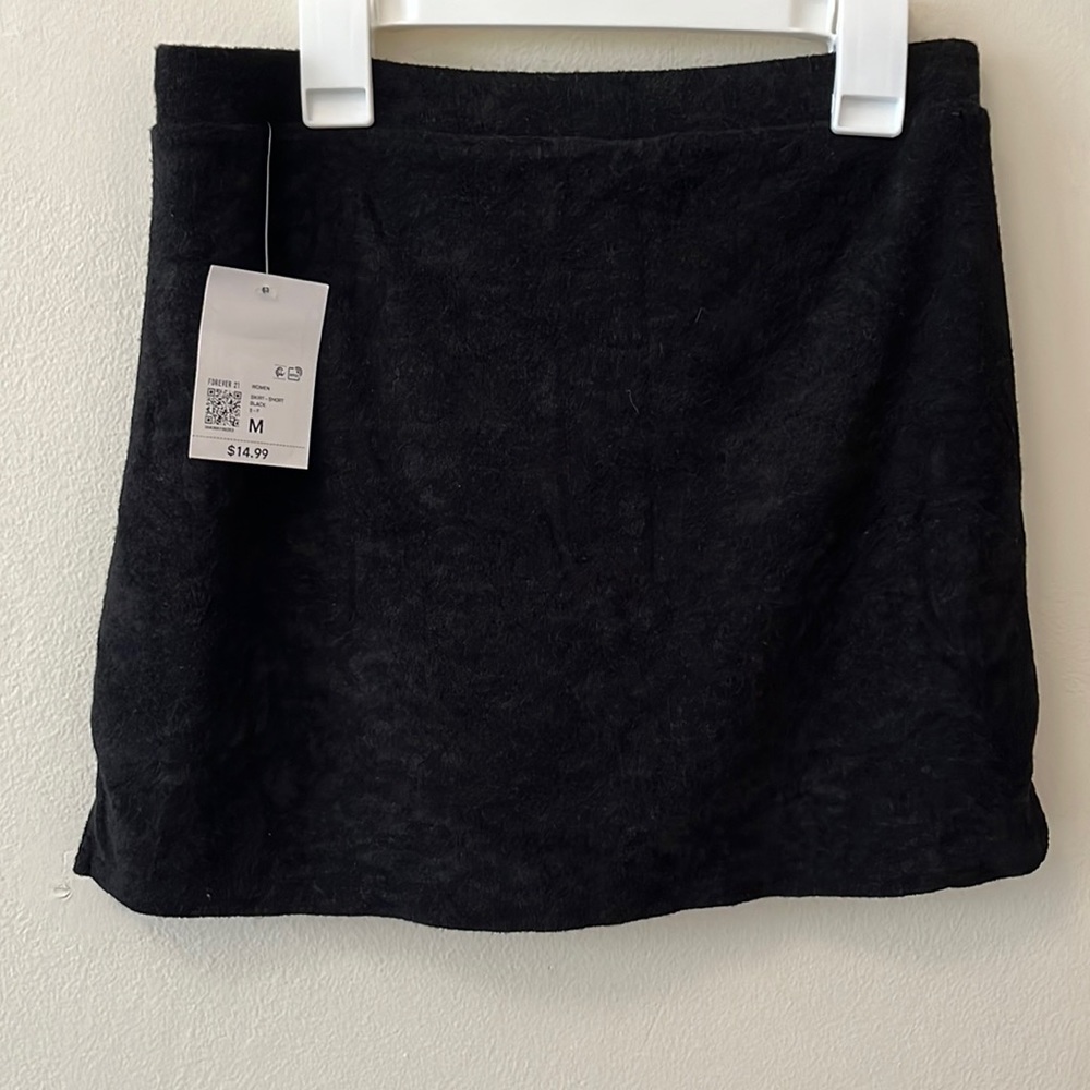 Comfy black skort forever 21